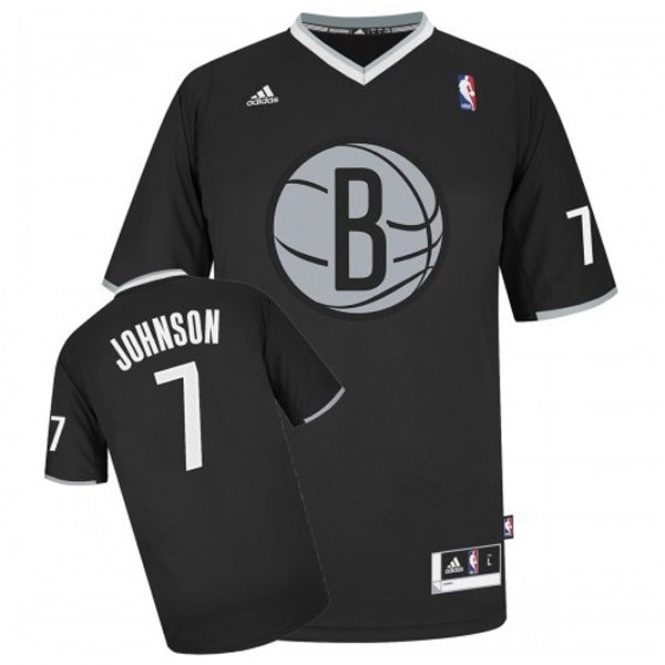 Men's  Brooklyn Nets #7 Joe Johnson 2013 Christmas Day Jersey